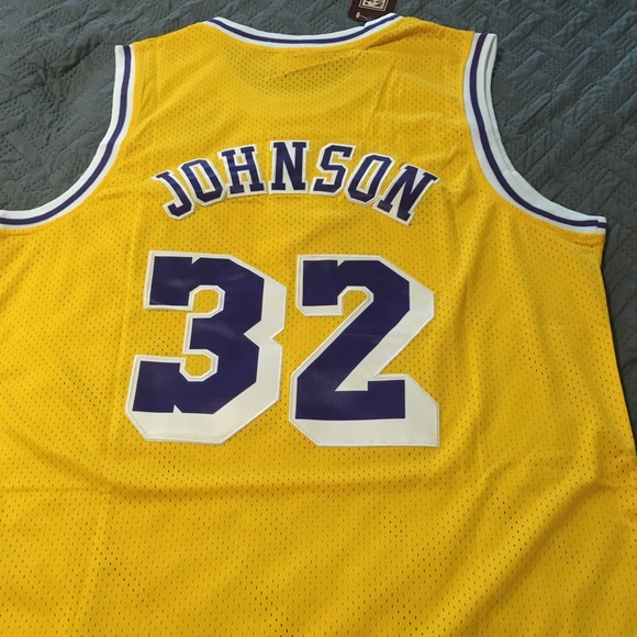 Magic Johnson Los Angeles Lakers Jersey - Picture 2 of 3